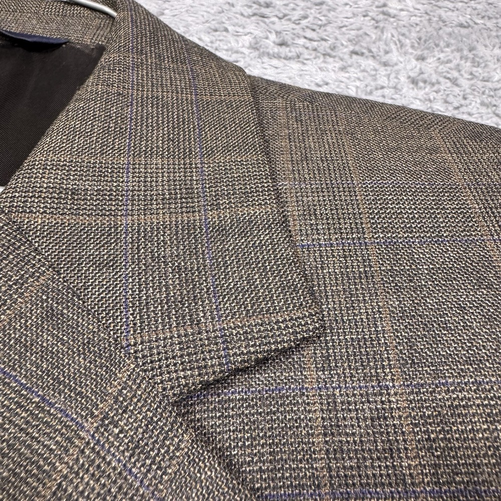 Brooks Brothers Suit Men 43R 36x31 346 Wool Stretch Blazer Slacks Set 2 Piece